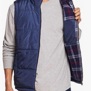 Weatherproof Vintage Flannel Lined Vest Blue XXL